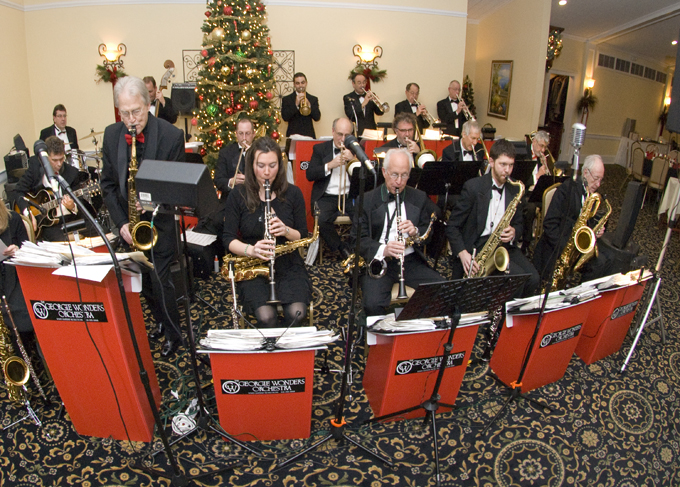 Image of the Georgie Wonders Orchestra - a big band that performs in the Capital Region of New York State